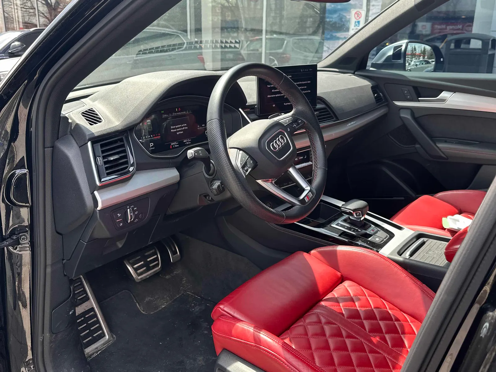 Interior driver side