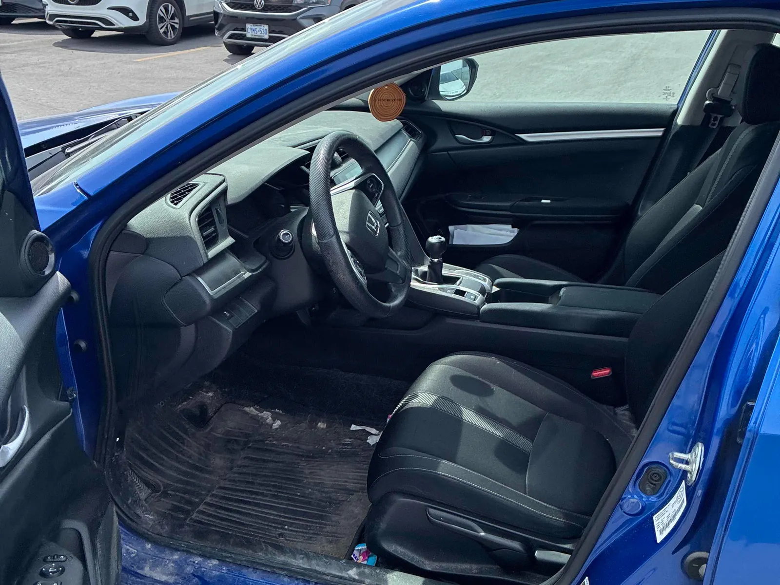 Interior driver side