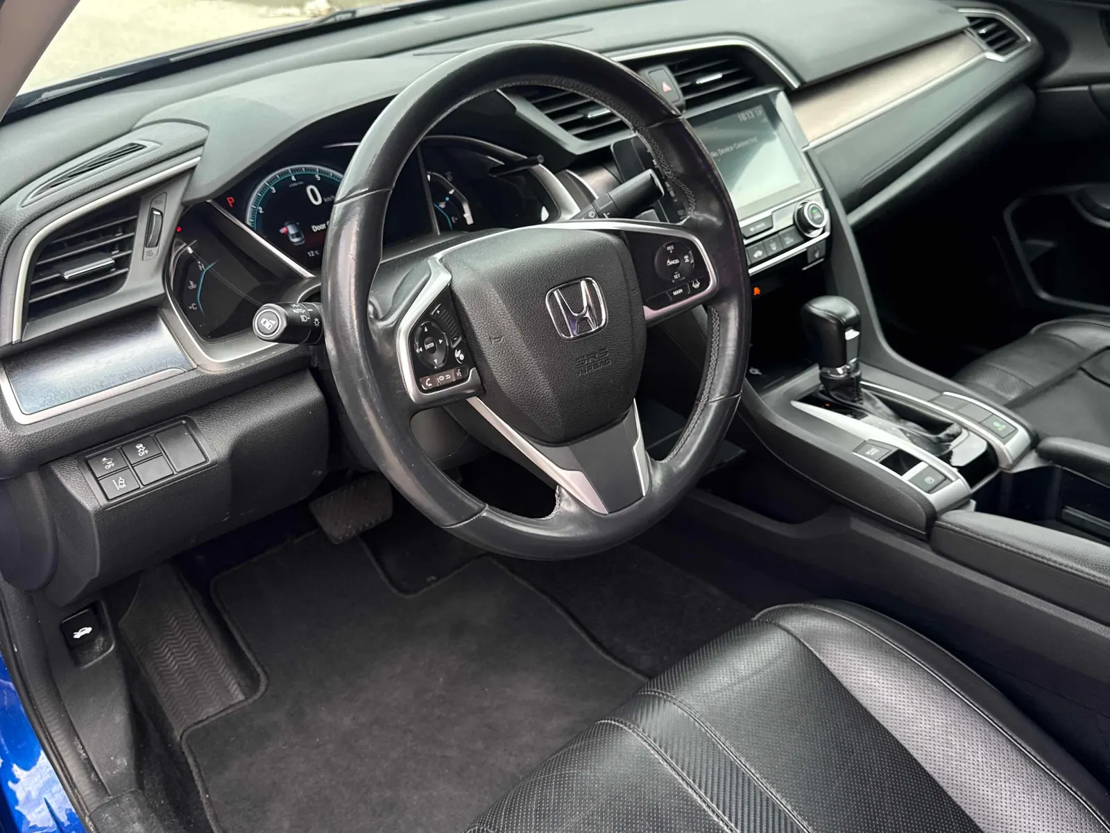 Interior driver side
