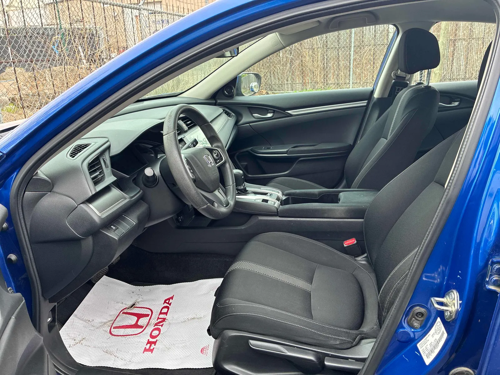 Interior driver side