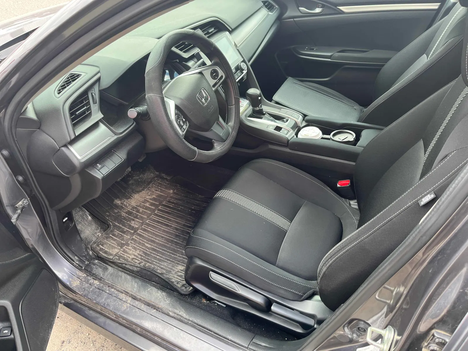Interior driver side