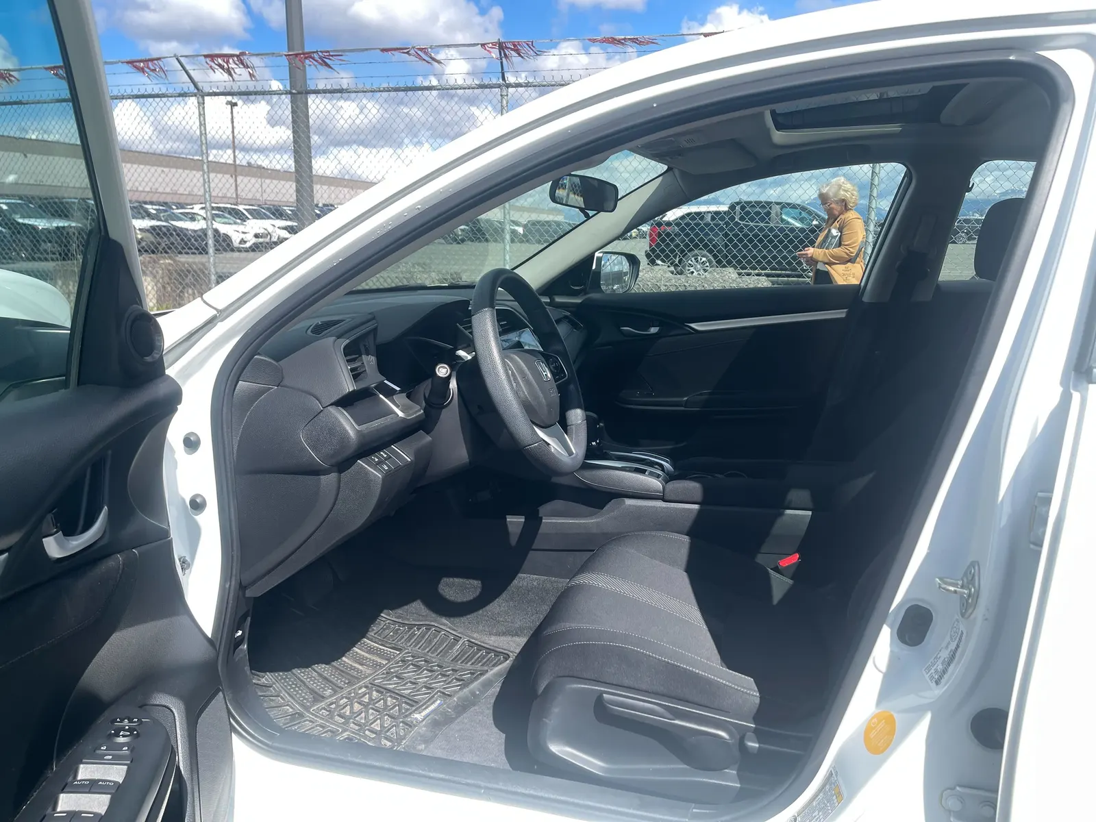 Interior driver side