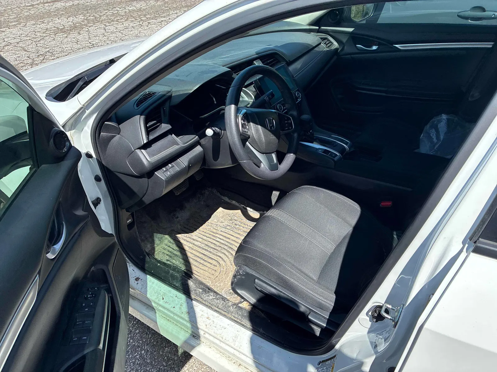Interior driver side