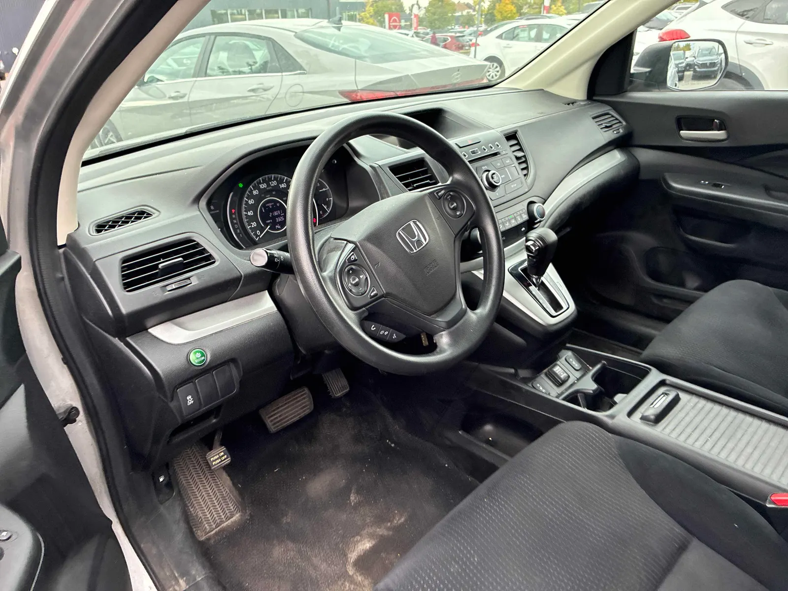 Interior driver side