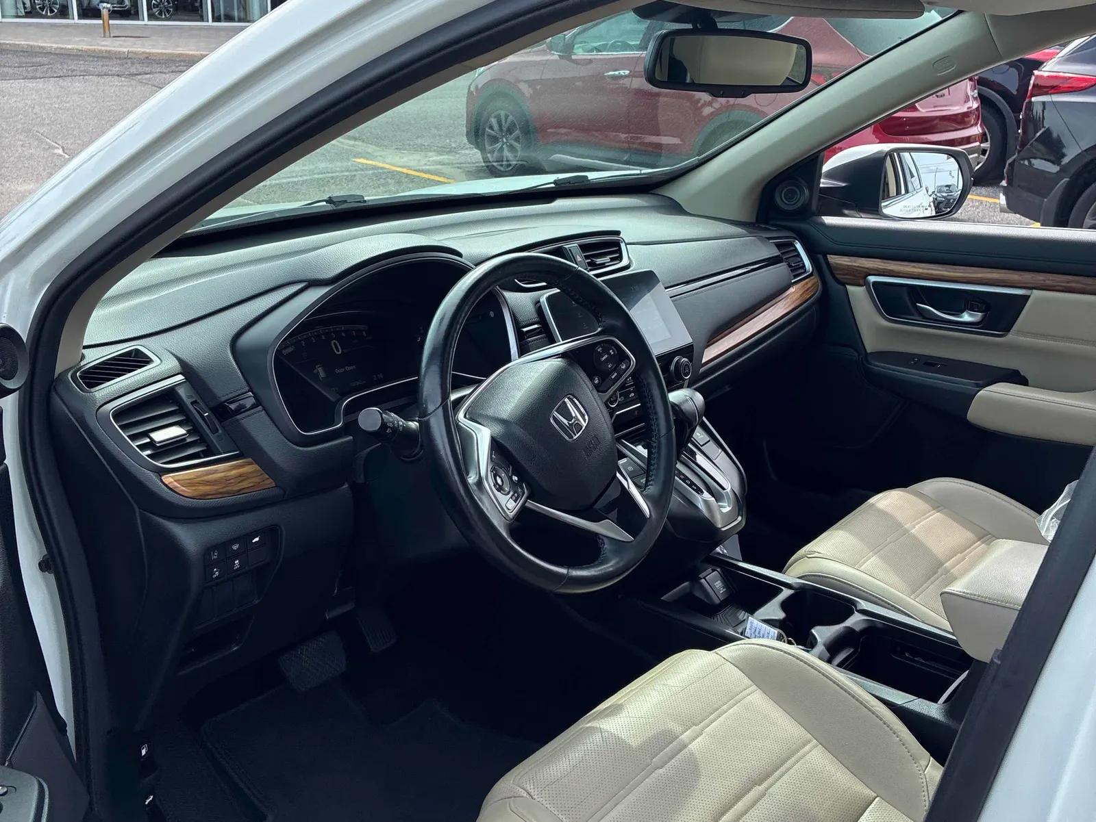 Interior driver side