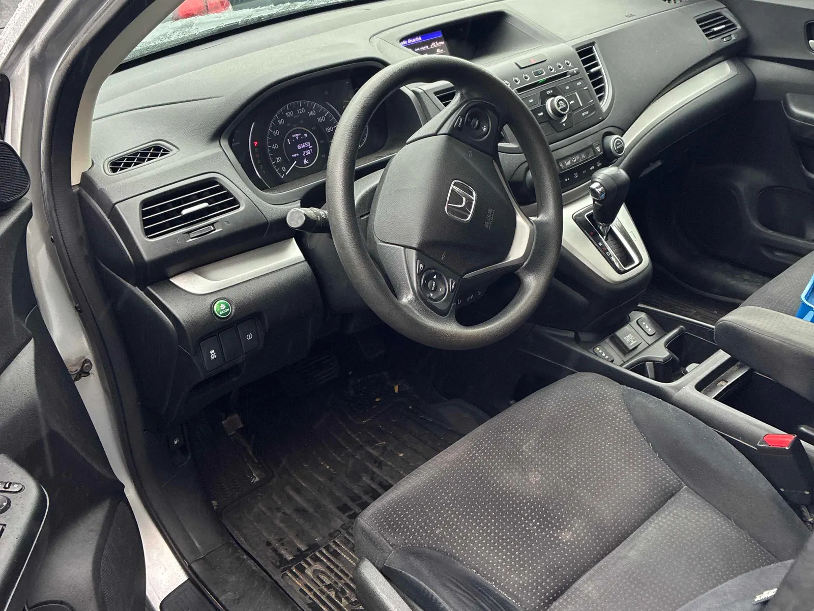 Interior driver side