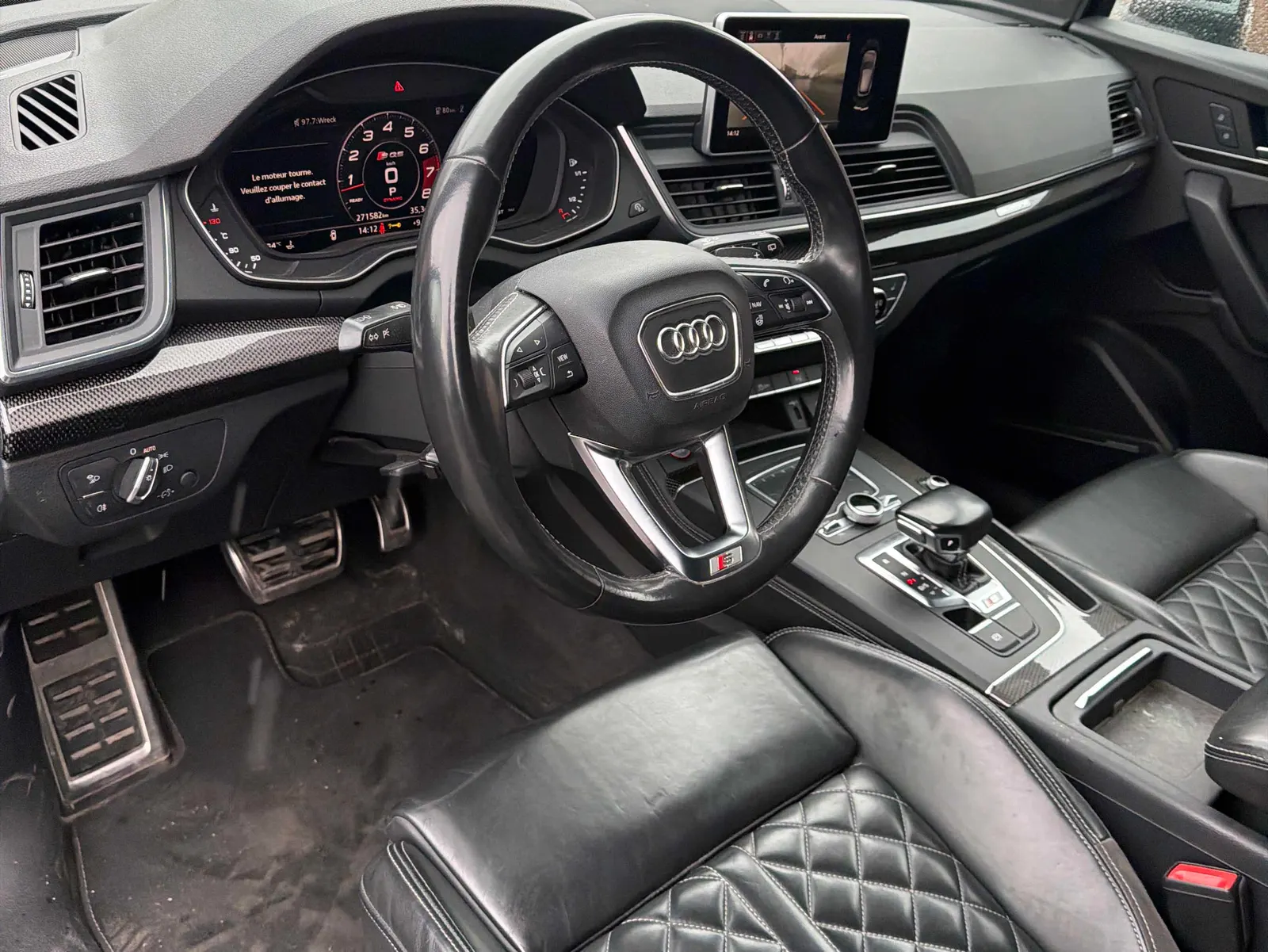 Interior driver side