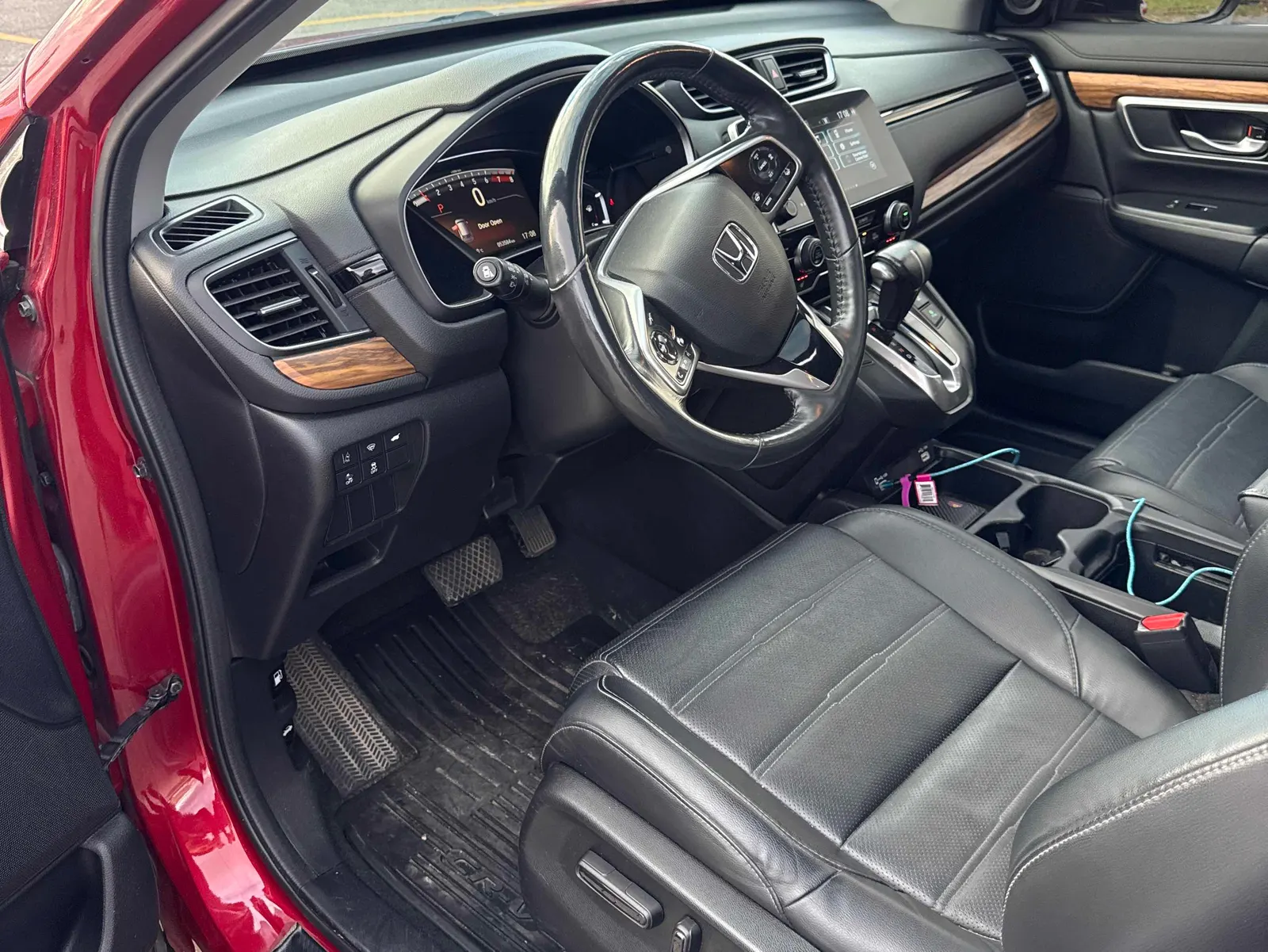 Interior driver side