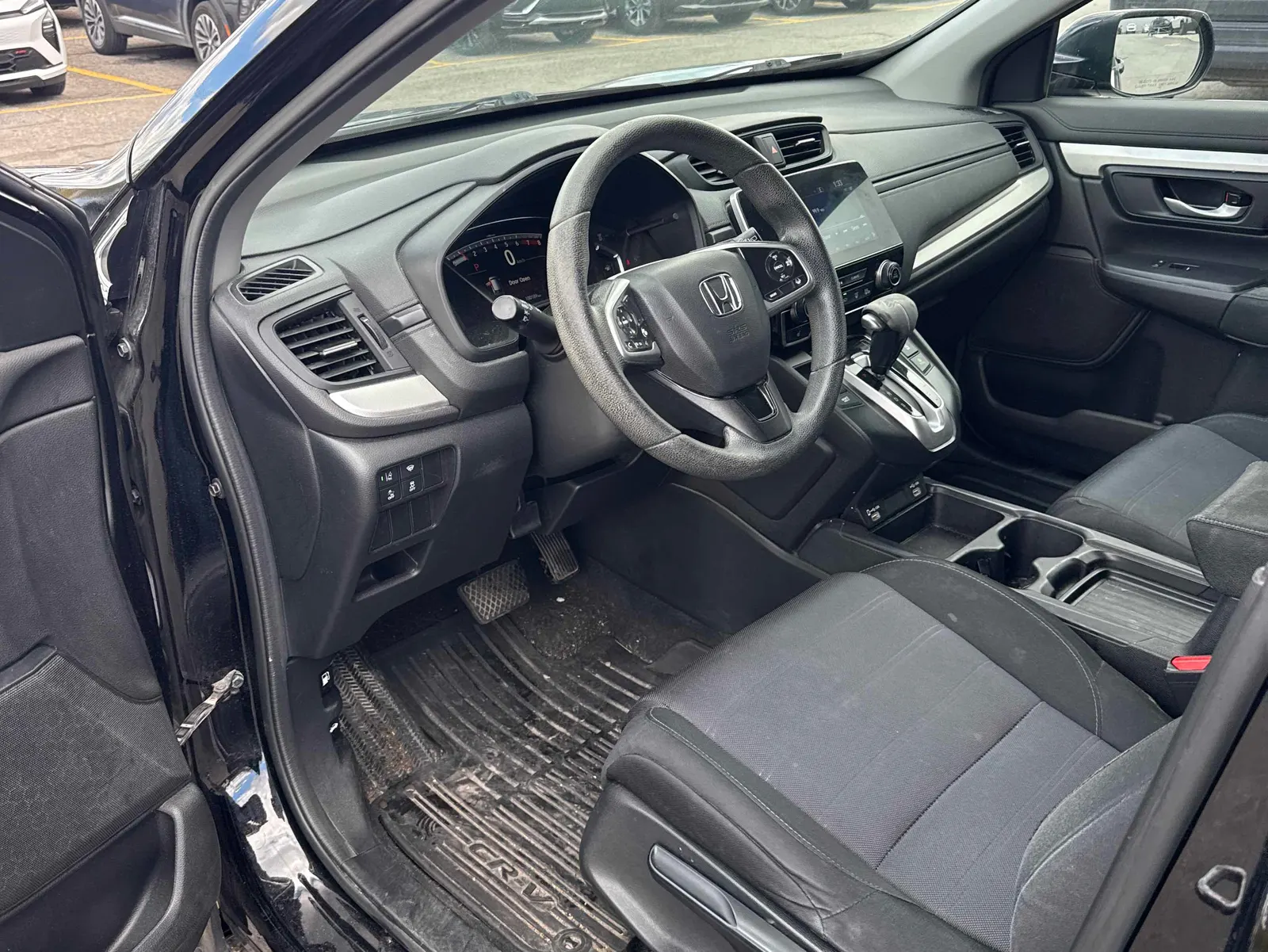 Interior driver side