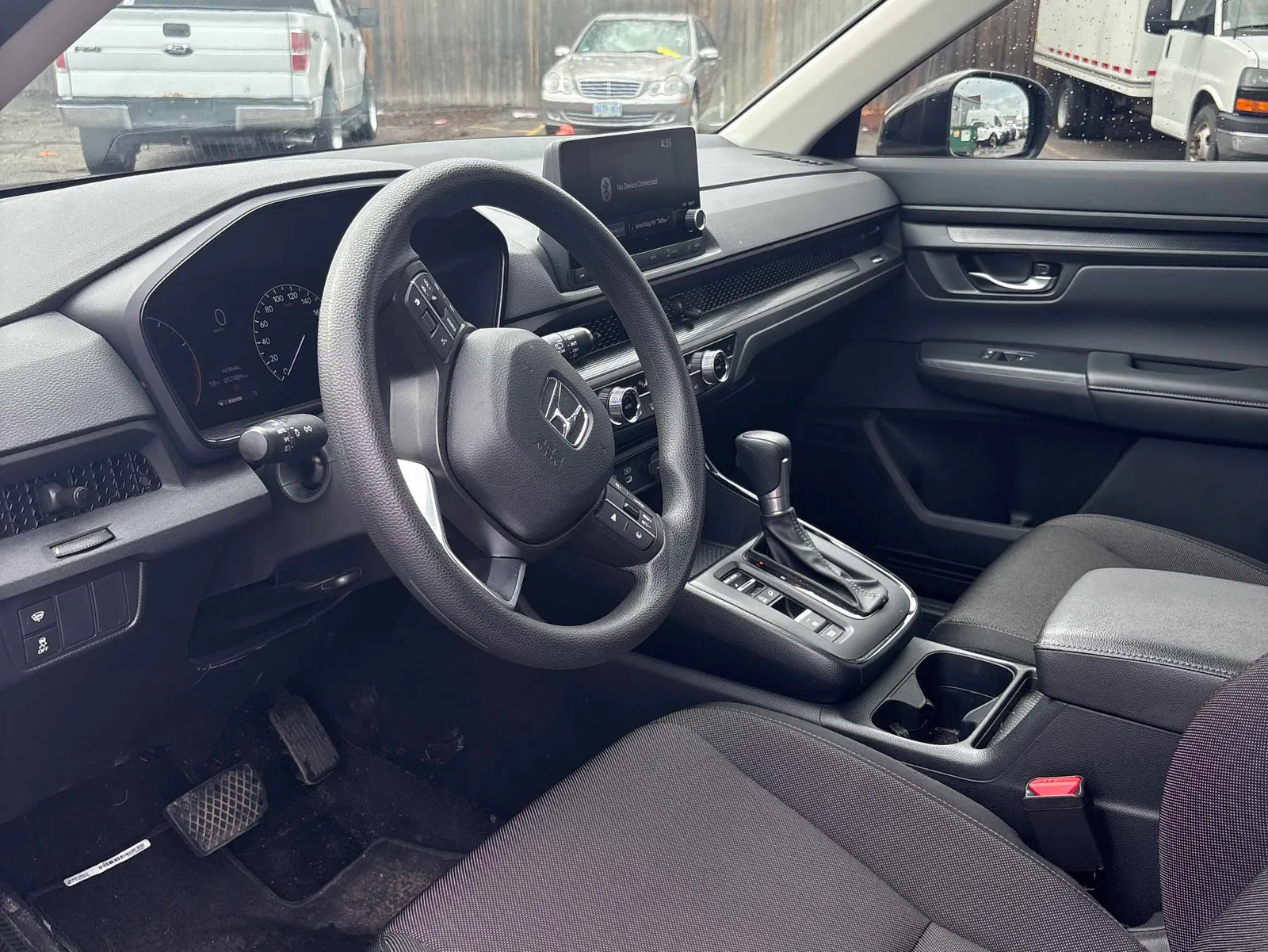 Interior driver side