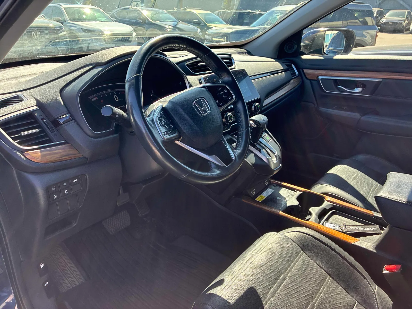 Interior driver side