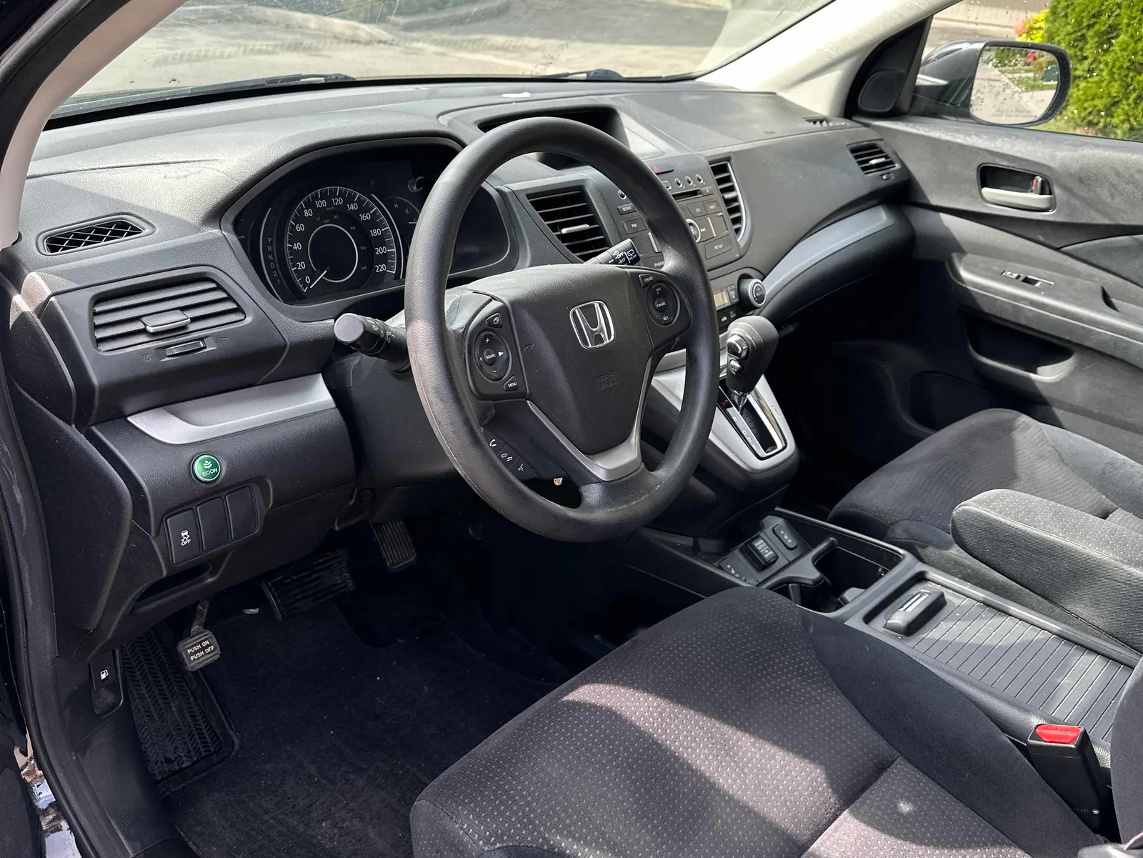 Interior driver side
