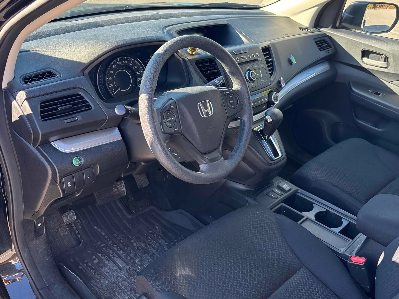 Interior driver side