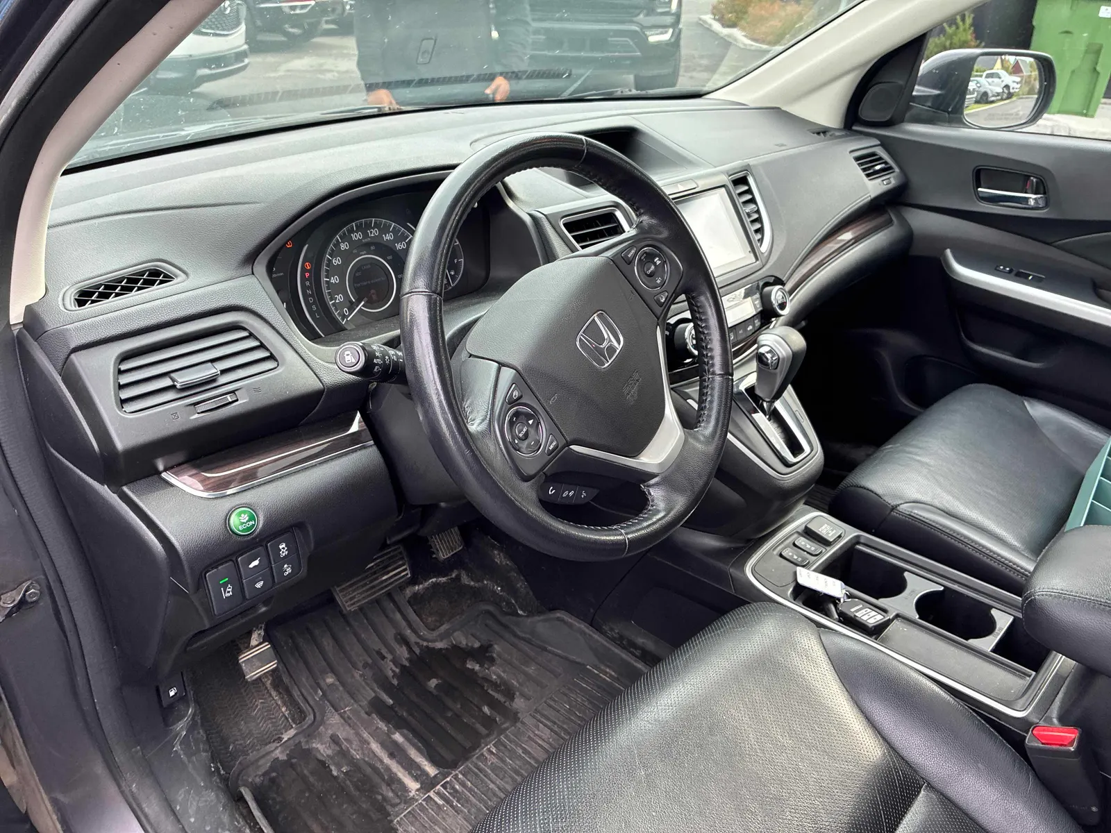 Interior driver side
