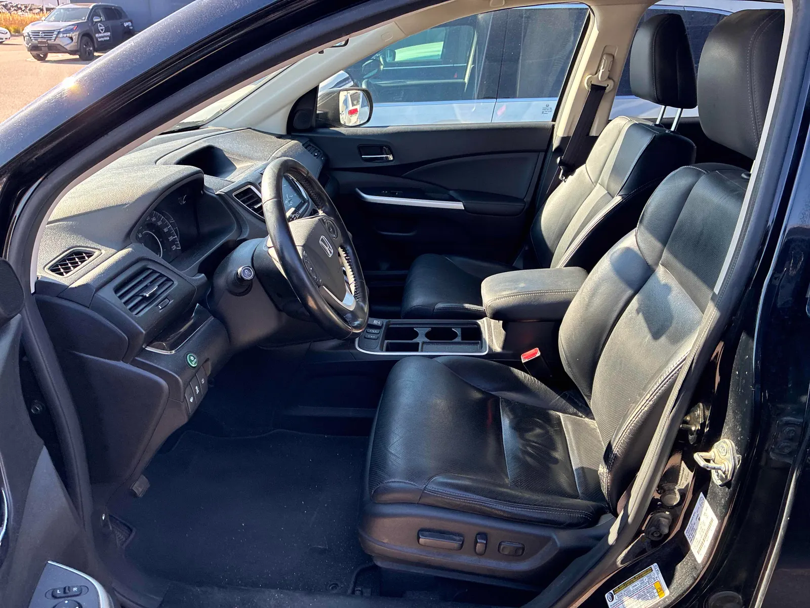 Interior driver side