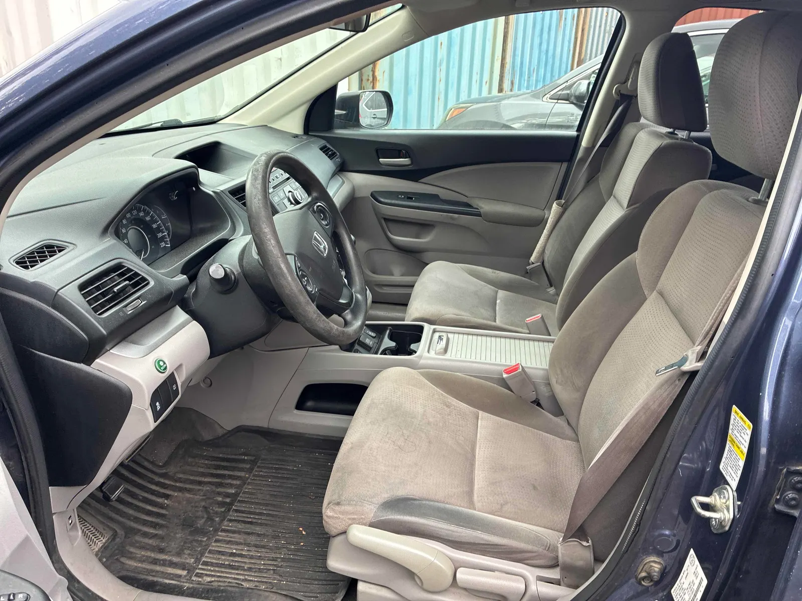 Interior driver side