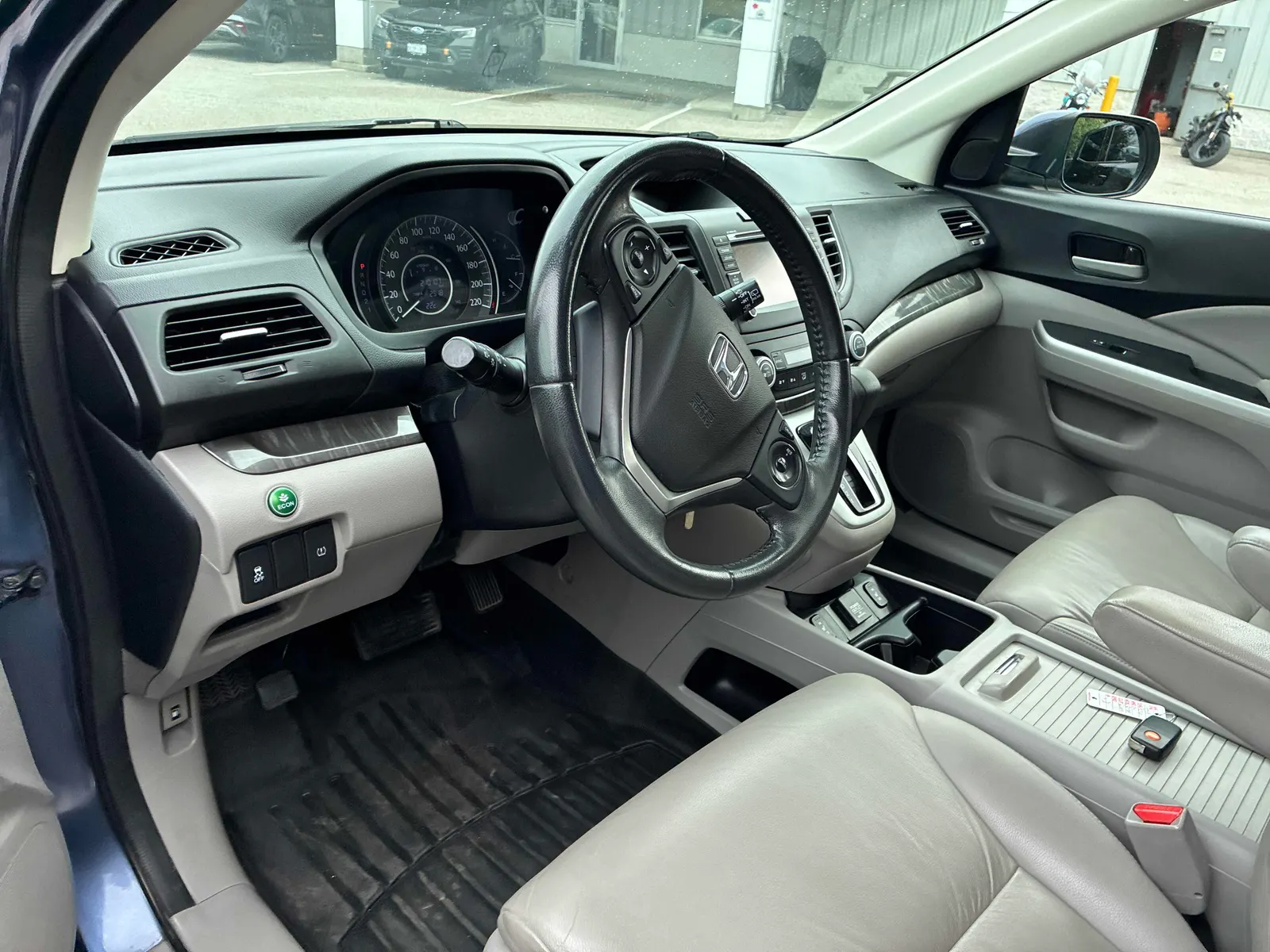 Interior driver side