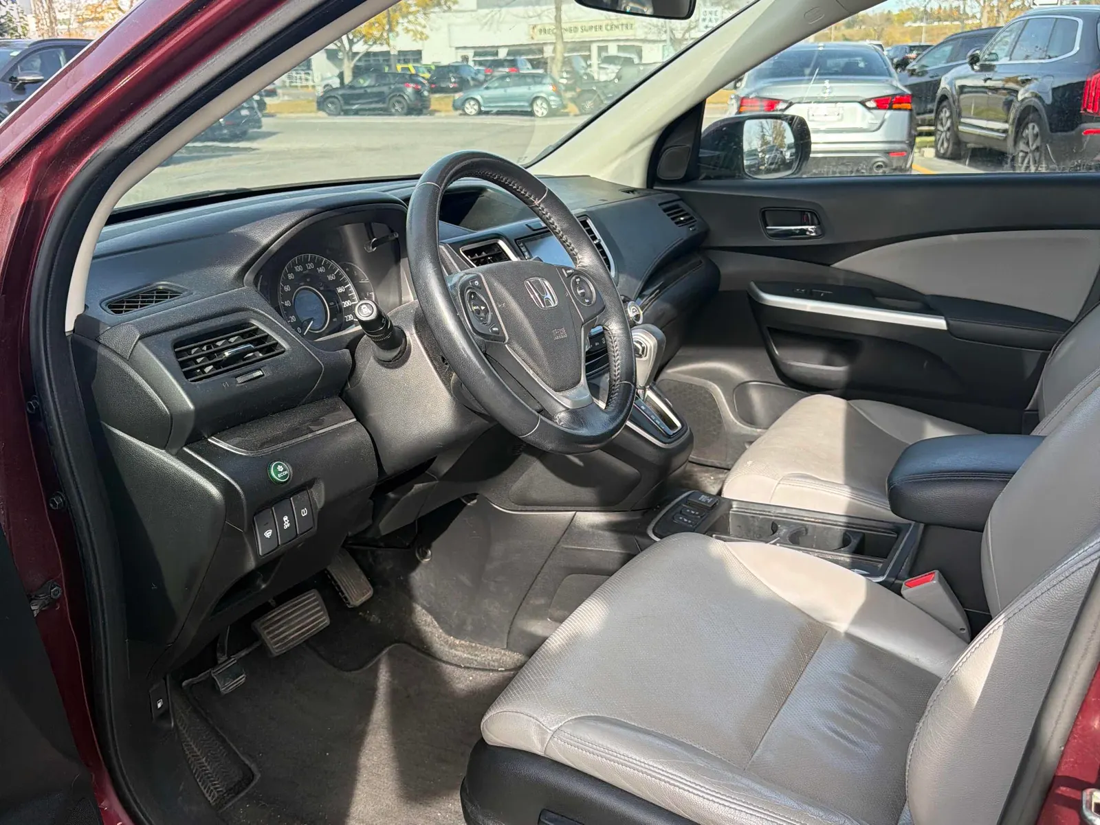 Interior driver side