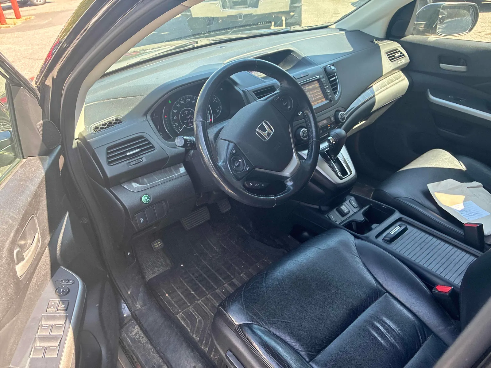 Interior driver side