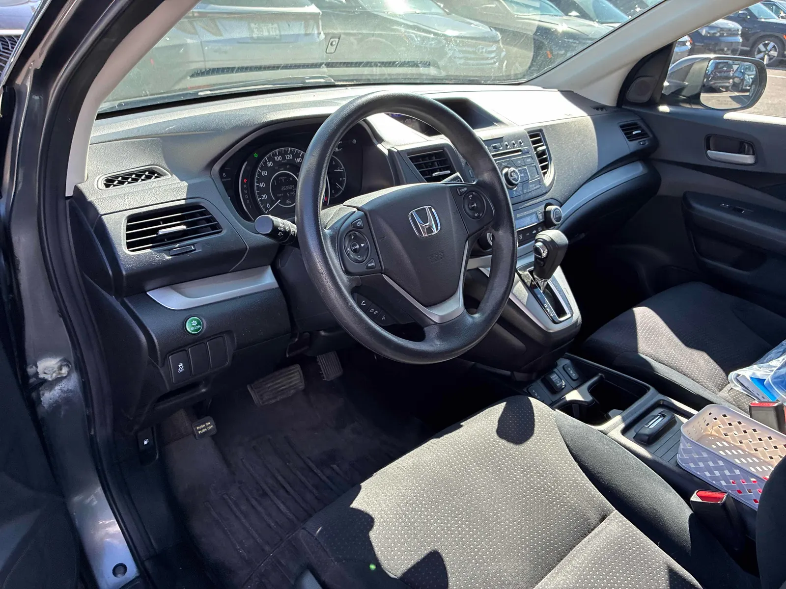Interior driver side