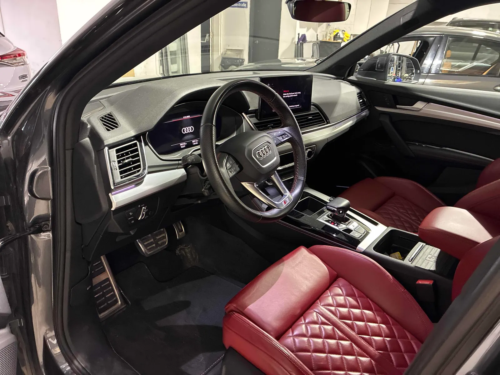 Interior driver side