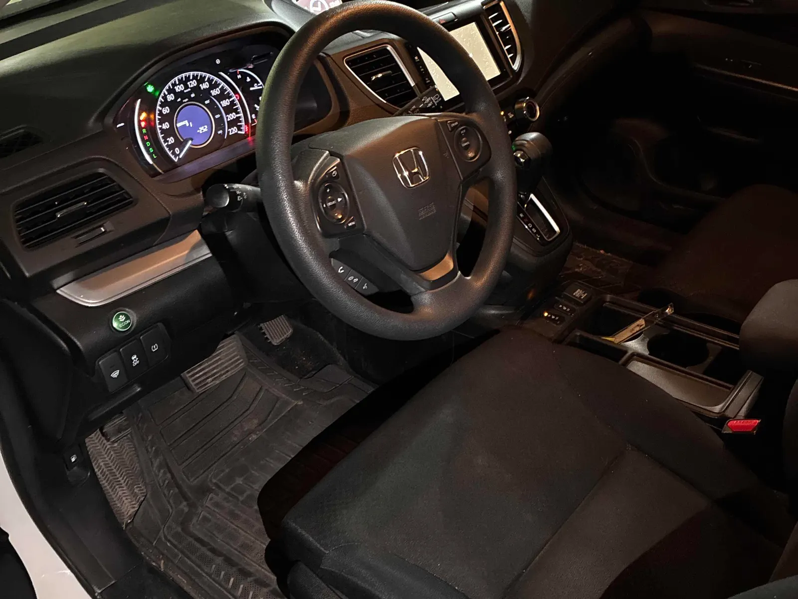 Interior driver side