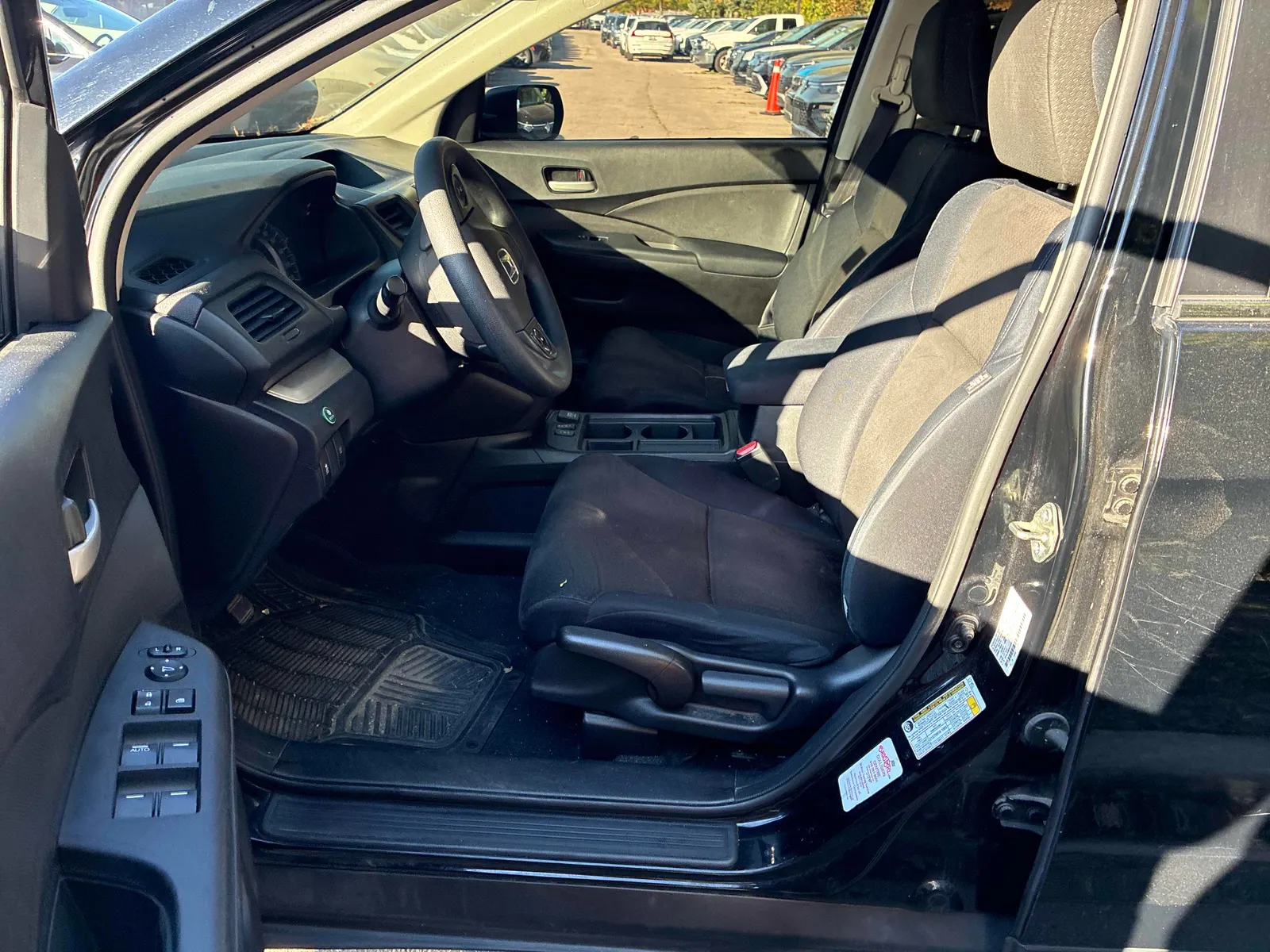 Interior driver side