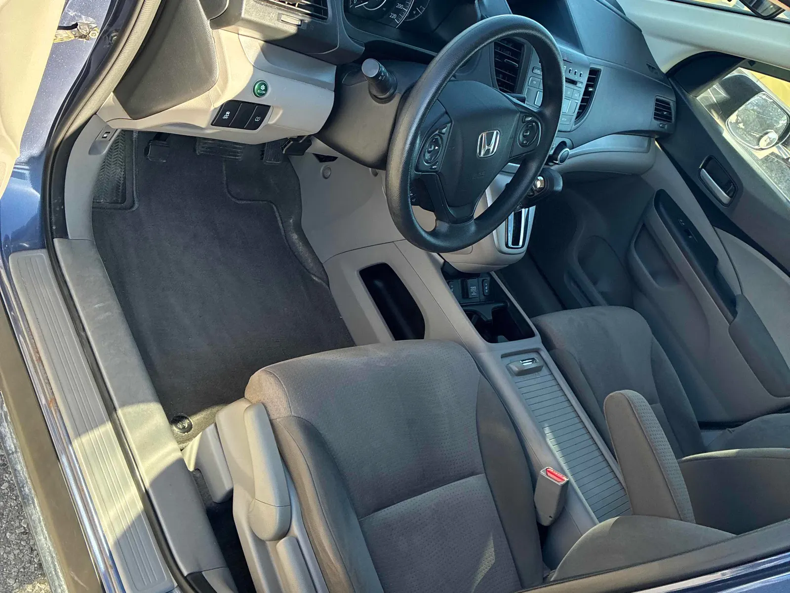 Interior driver side