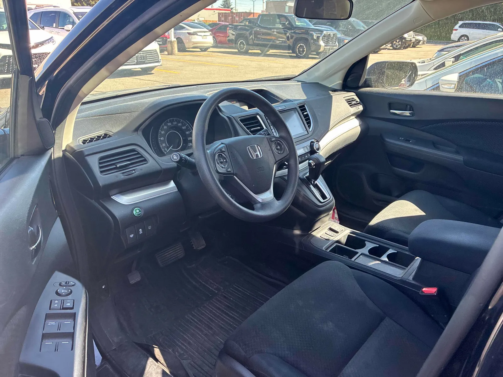Interior driver side
