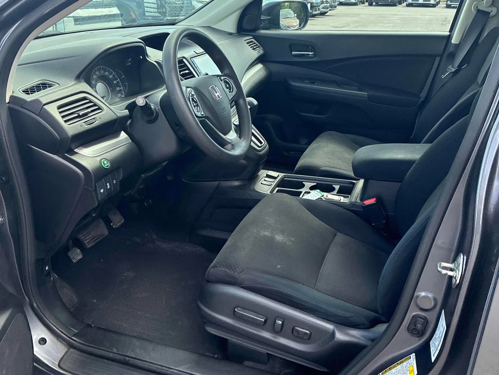Interior driver side