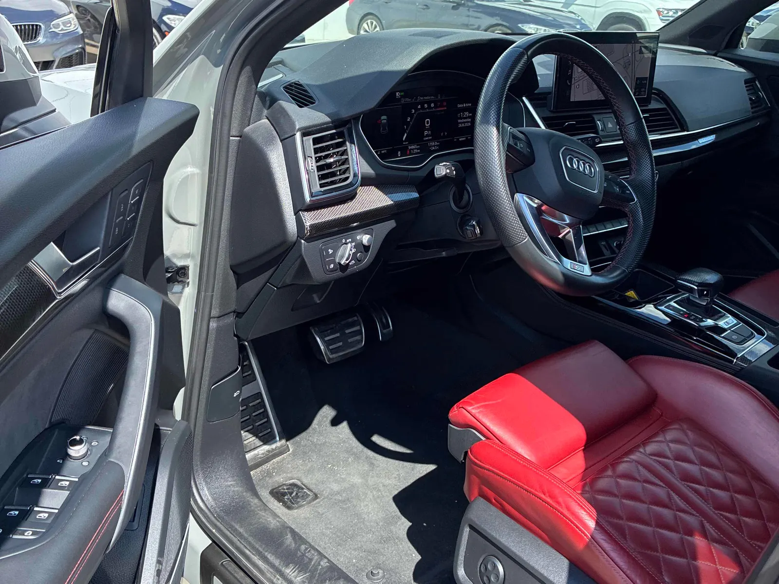 Interior driver side