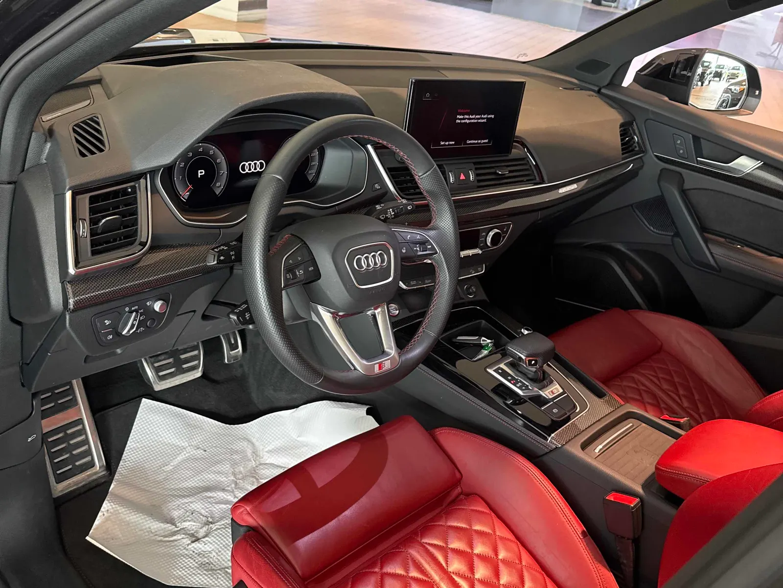 Interior driver side
