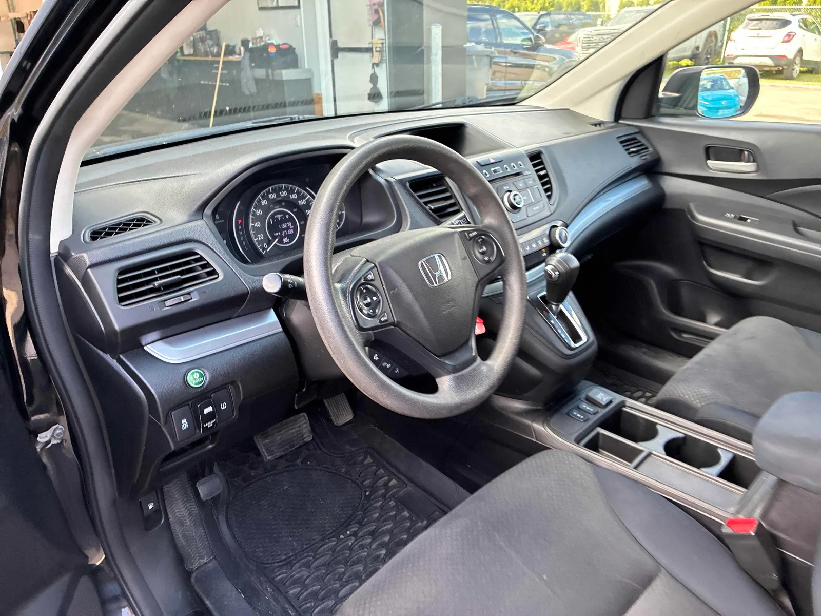 Interior driver side