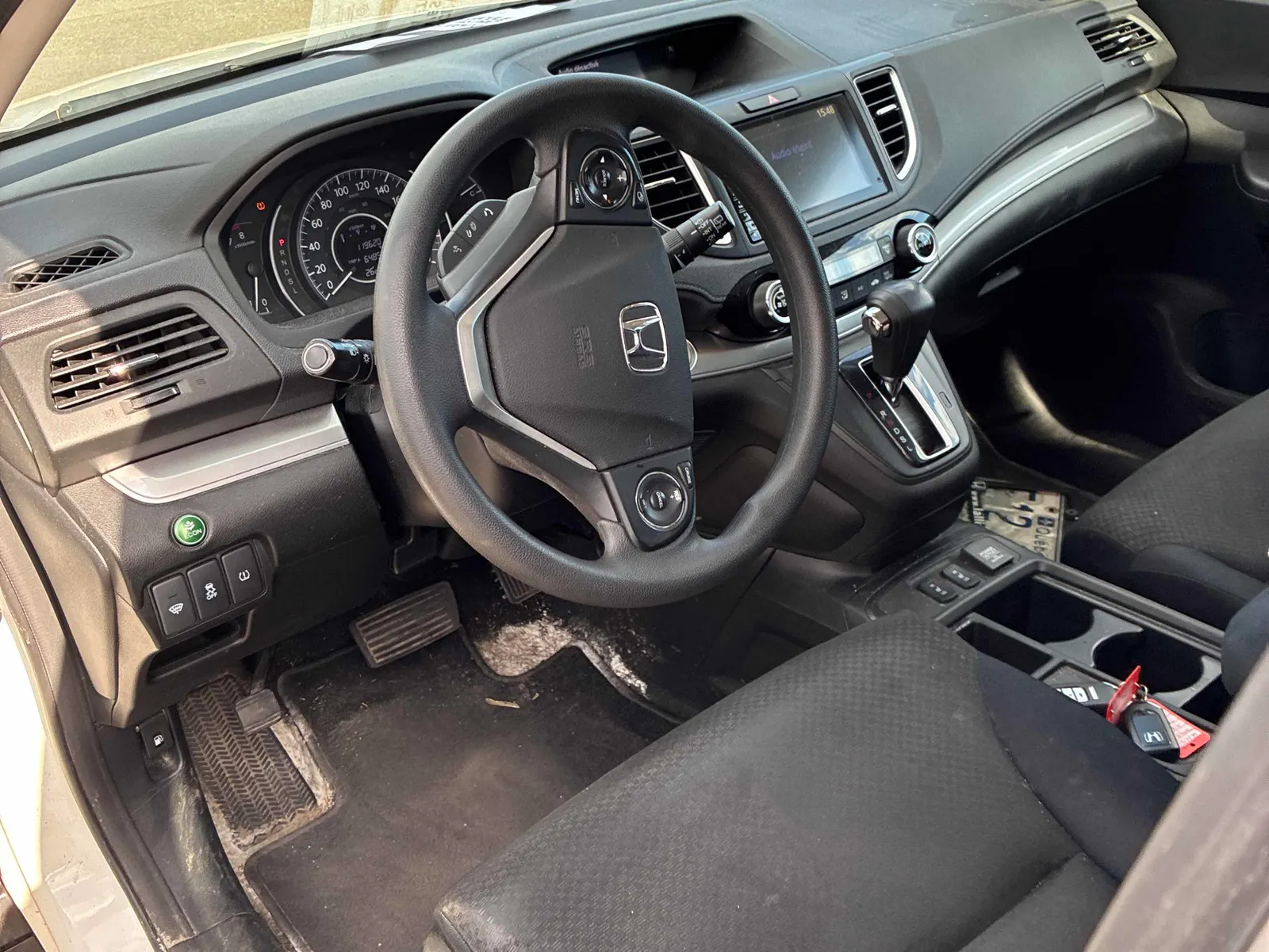 Interior driver side