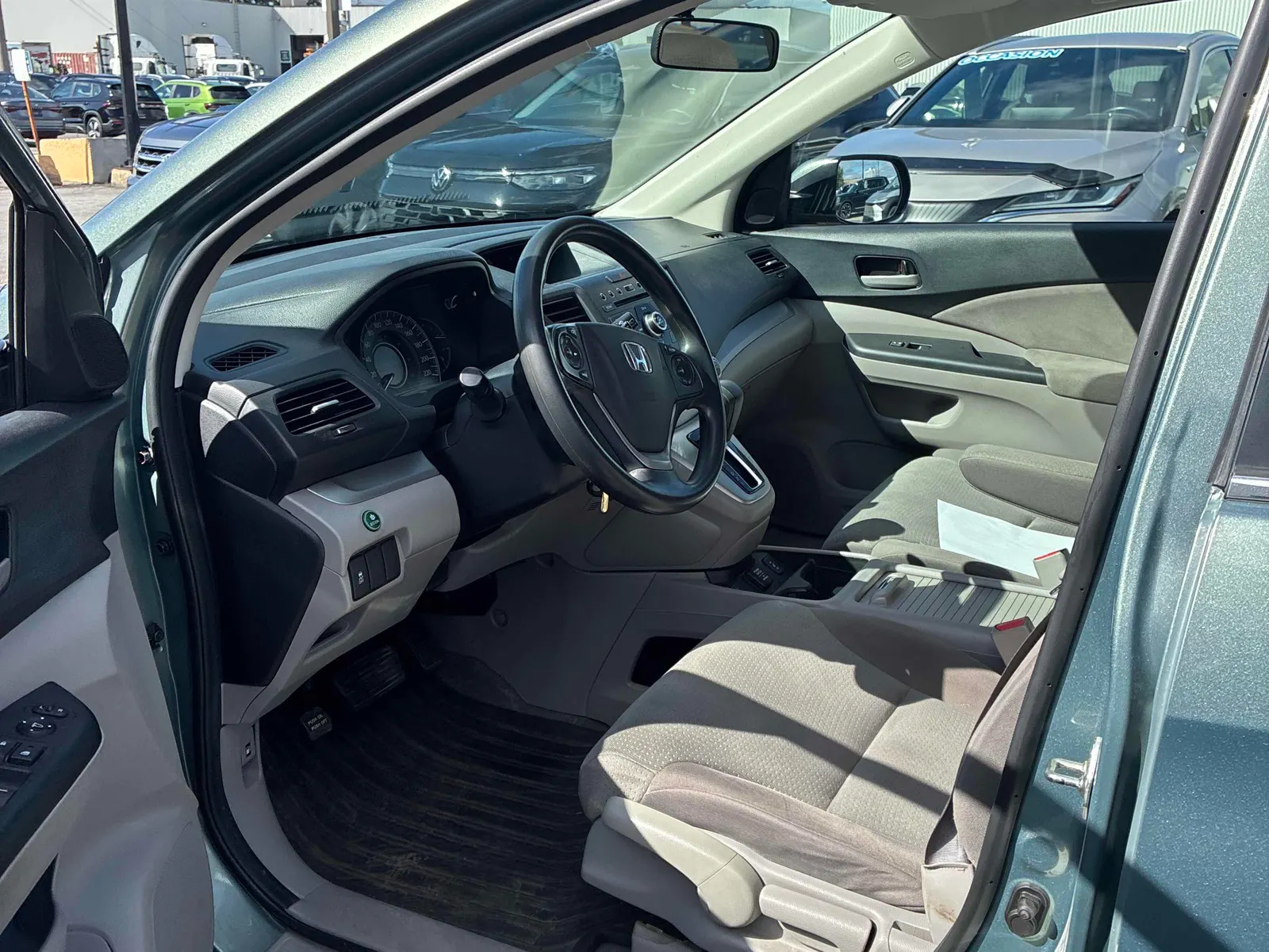 Interior driver side