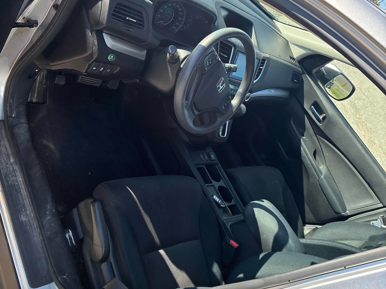 Interior driver side