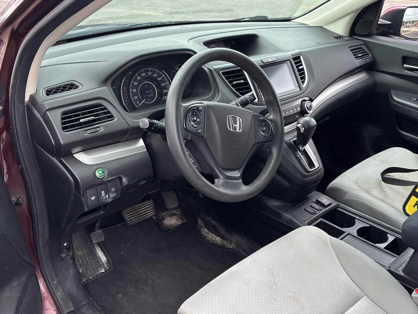Interior driver side