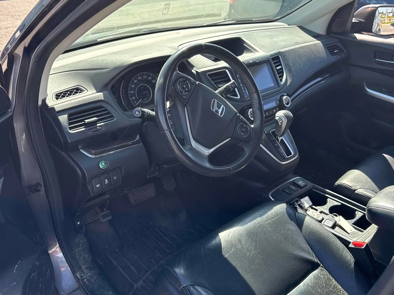 Interior driver side