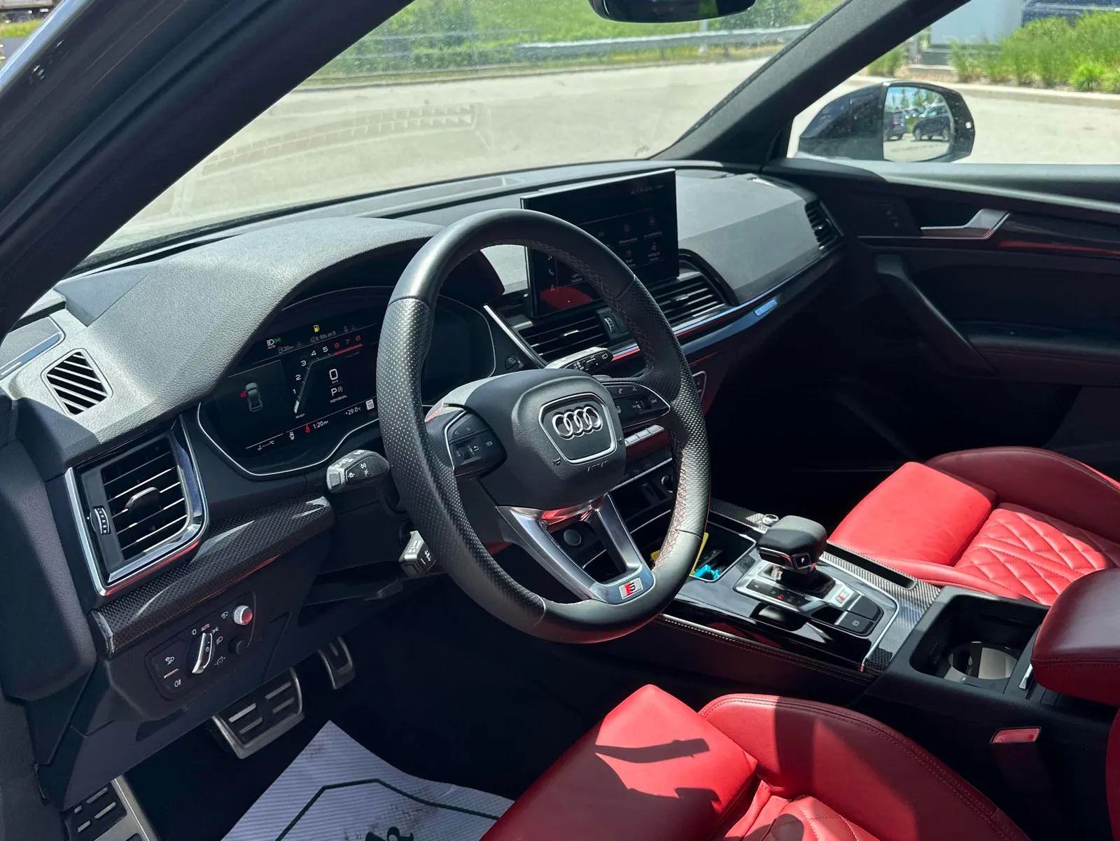 Interior driver side