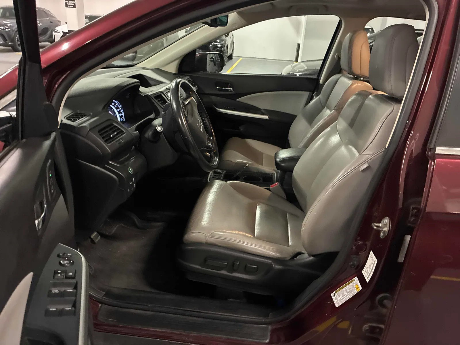 Interior driver side