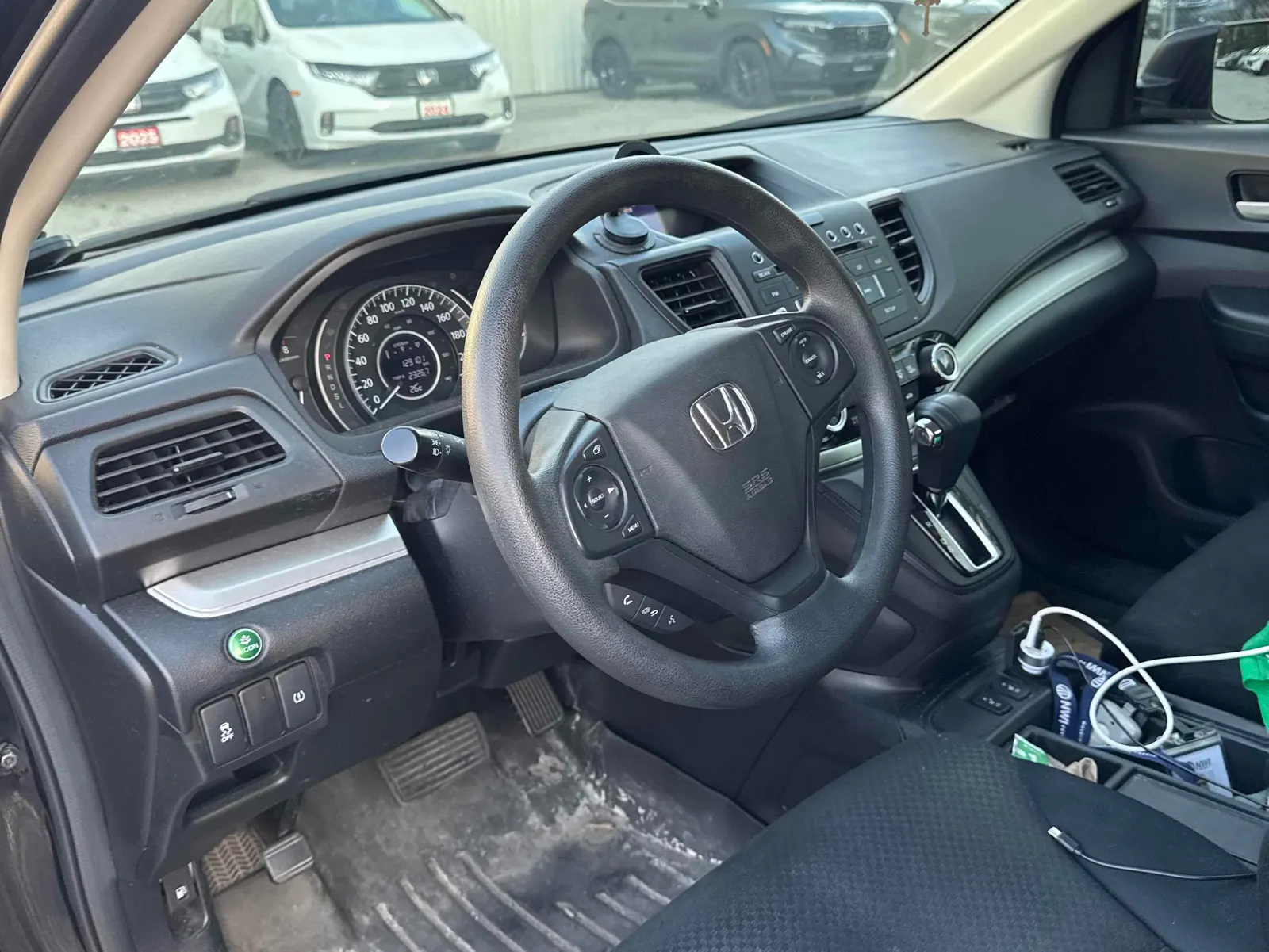 Interior driver side