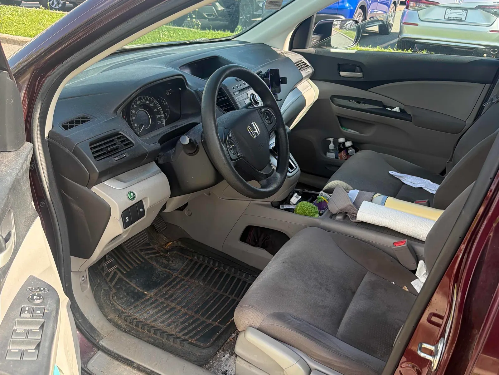 Interior driver side