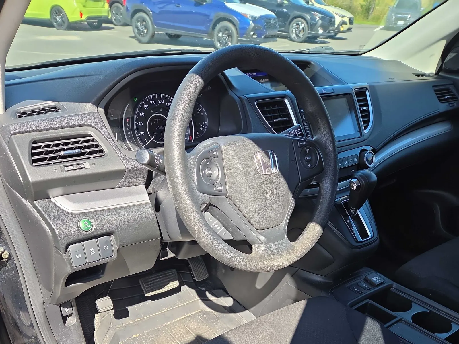 Interior driver side