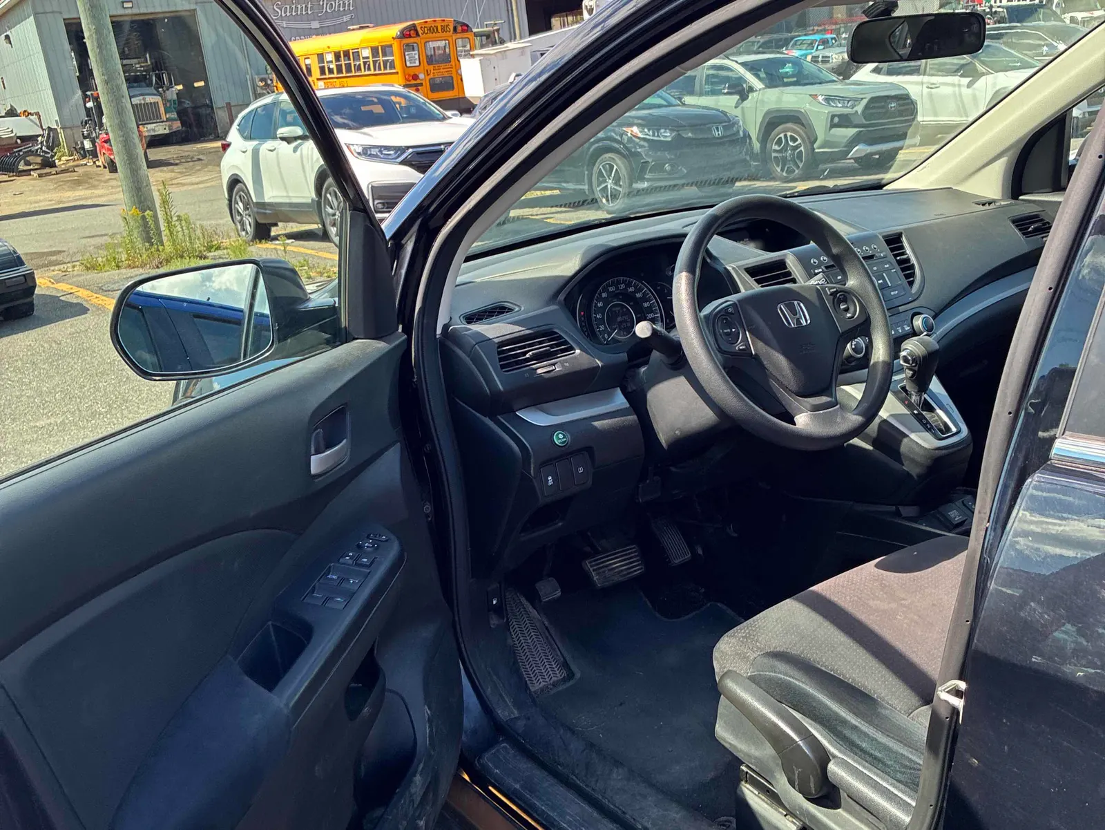 Interior driver side