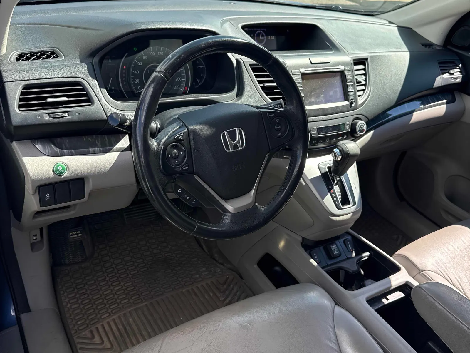 Interior driver side