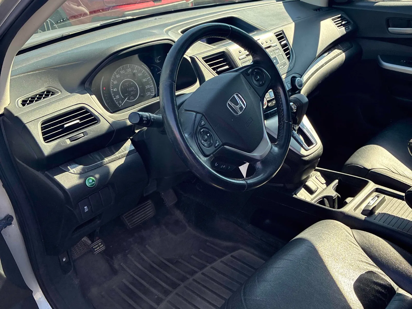Interior driver side