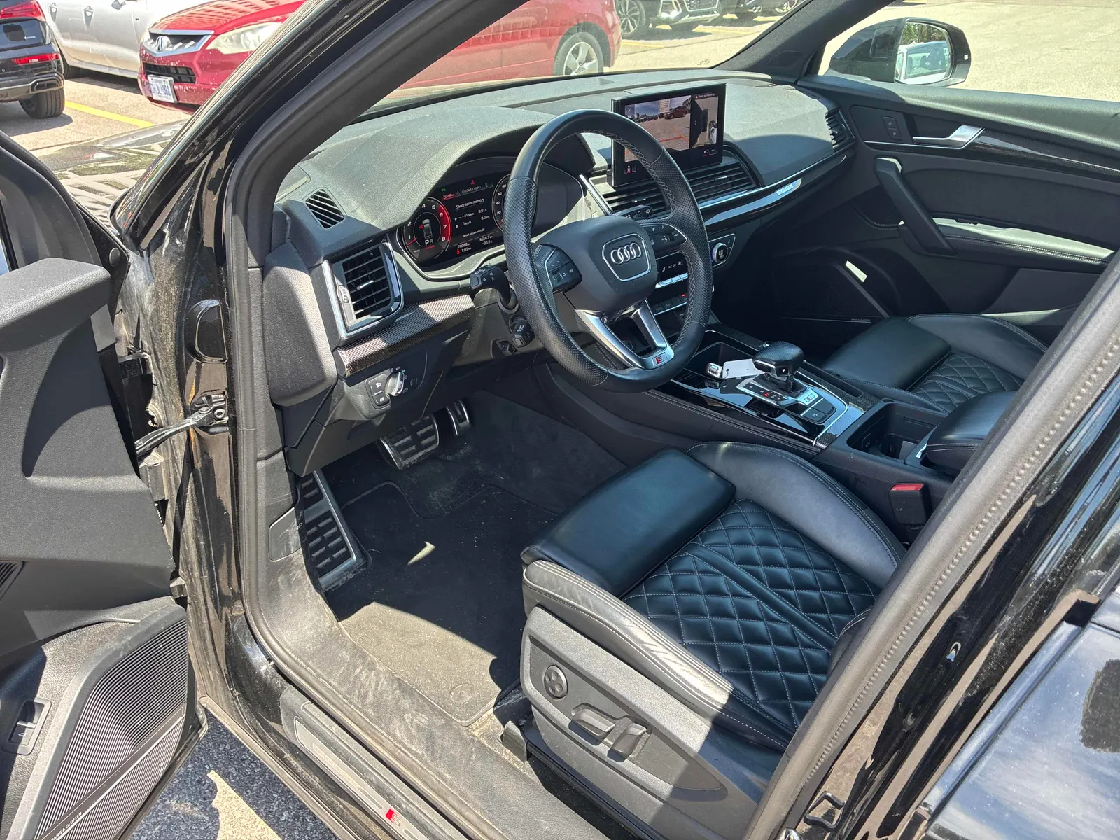 Interior driver side