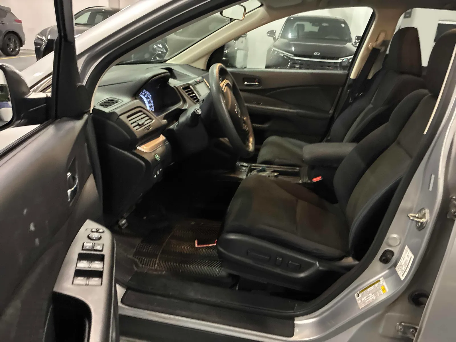 Interior driver side