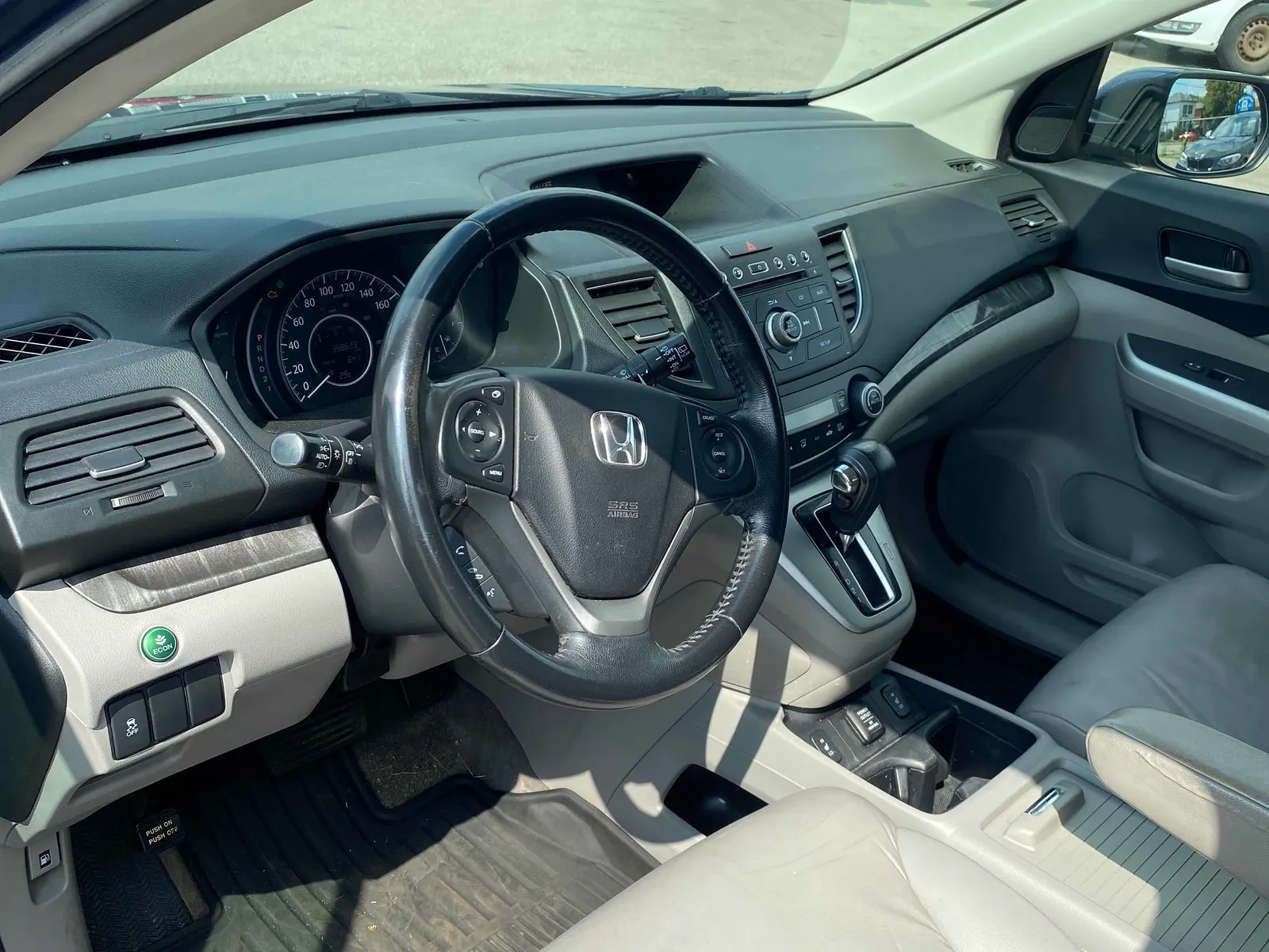 Interior driver side