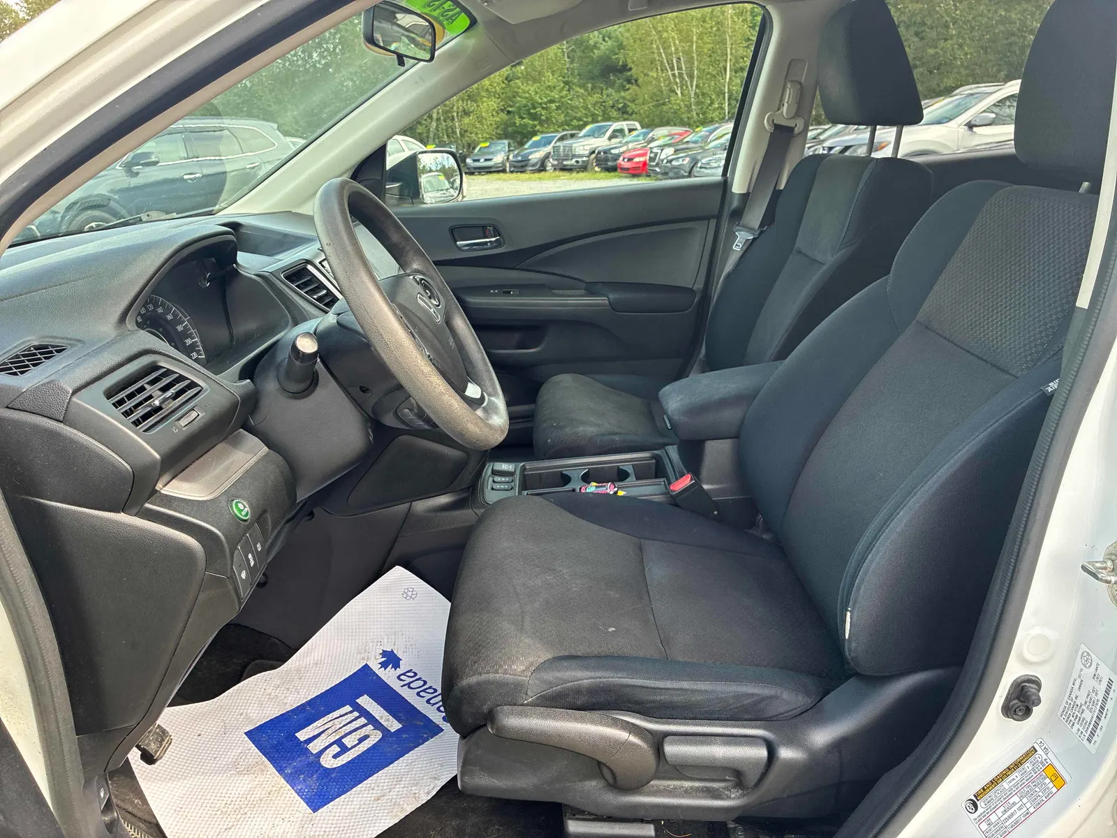 Interior driver side